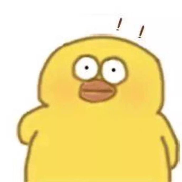 白底沙雕可爱简约情侣头像 ​​​​