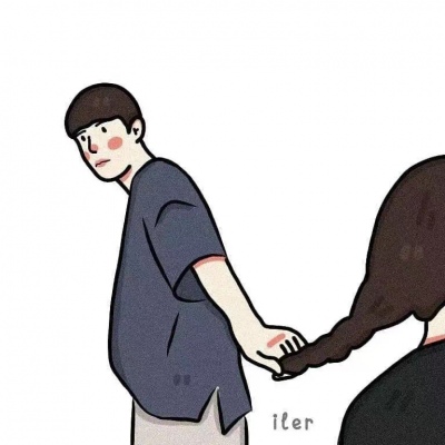 一对可爱呆萌情侣头像