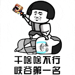 干啥啥不行,其他第一名微信表情包