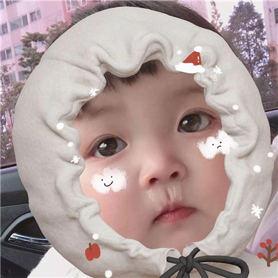 最新版可爱萌罗熙大脸特效头像