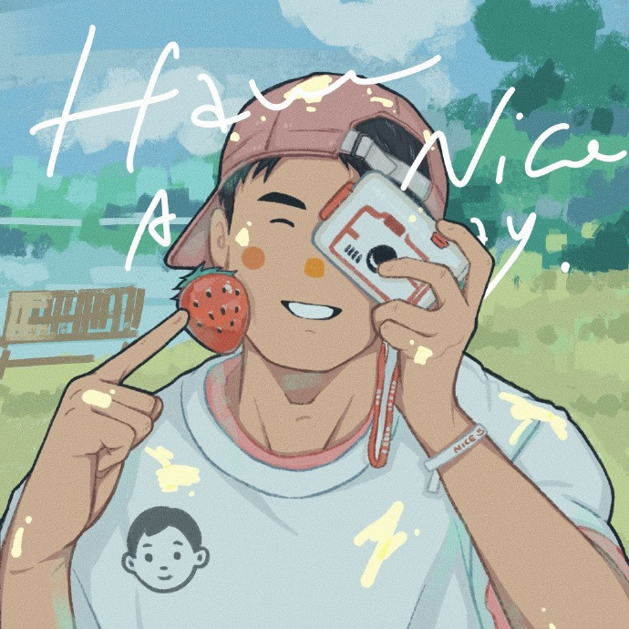 可爱男孩手绘可爱微信头像