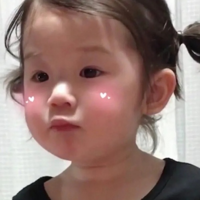 有趣可爱的萌娃情侣头像