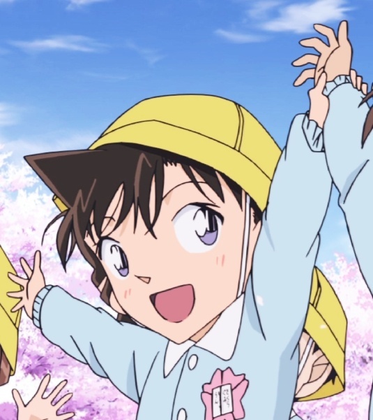 樱花班的回忆新一小兰情侣微信头像