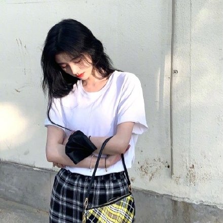 美少女鞠婧祎微信头像