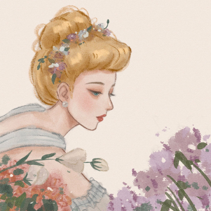 朦胧清新的迪士尼卡通头像