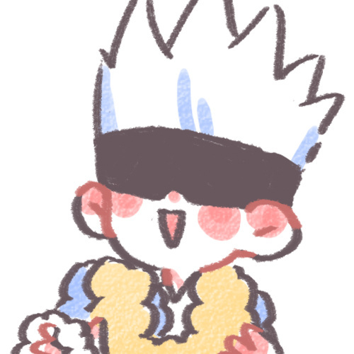 手绘咒术回战微信头像