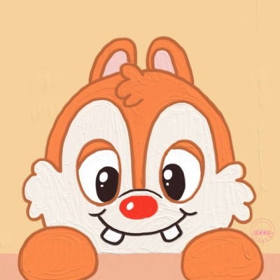 最新好看的迪士尼萌物卡通手绘头像