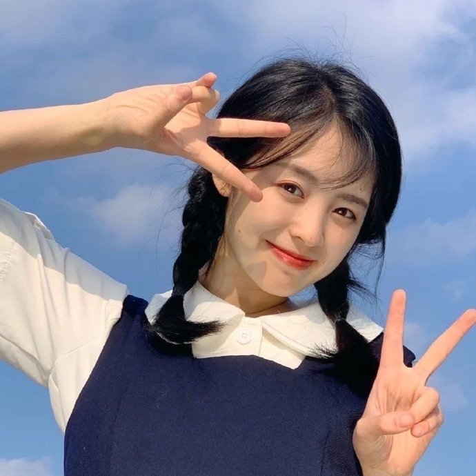 精选好看的女生微信头像