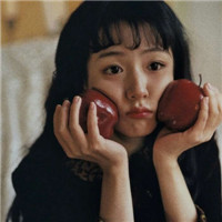 网红森系美好女生微信头像