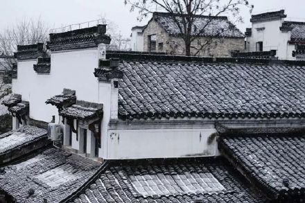 静谧的冬天微信聊天背景图