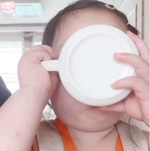 干饭人萌娃可爱微信表情包
