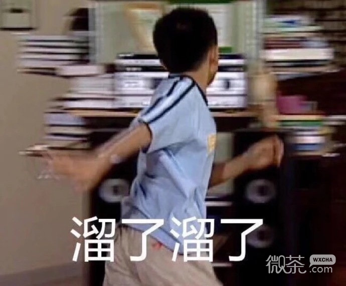 溜了溜了套系沙雕微信表情包