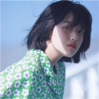 可爱短发女生网红头像