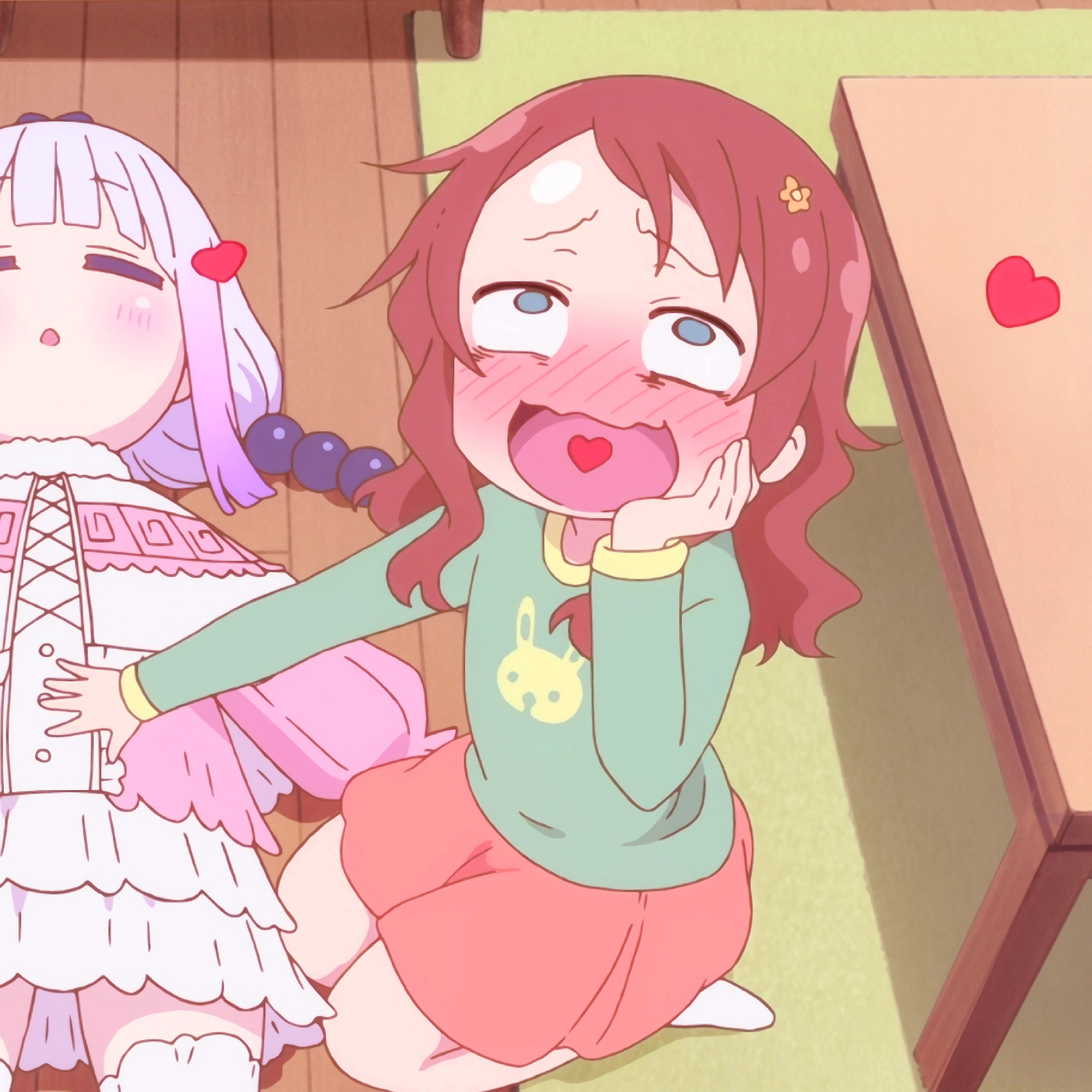 《小林家的龙女仆》超可爱的闺蜜微信头像