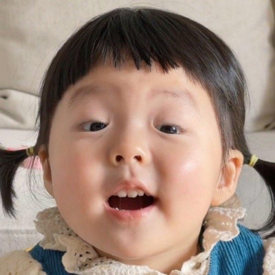 萌娃呆萌可爱的个性微信头像