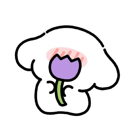 简笔画狗勾可爱微信头像