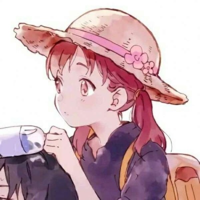 动漫风的情侣微信头像
