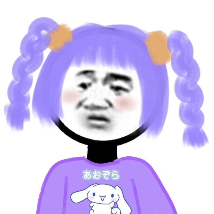 暴走沙雕脸女孩微信头像