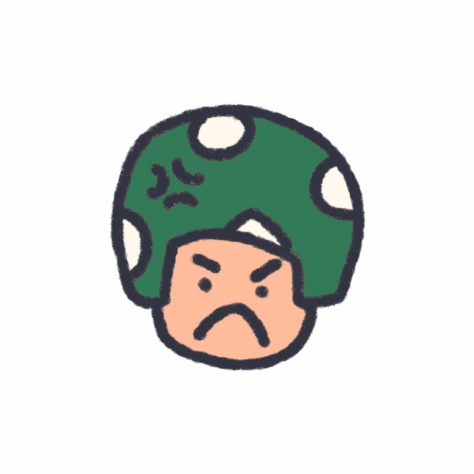 手绘憨憨的沙雕微信头像