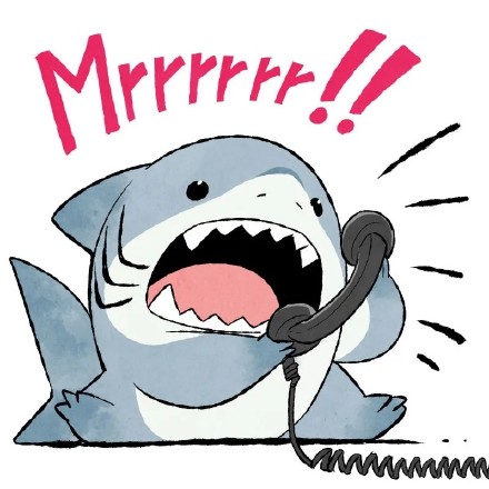超可爱的小鲨鱼微信头像