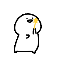 卡通可爱线条小人微信表情包