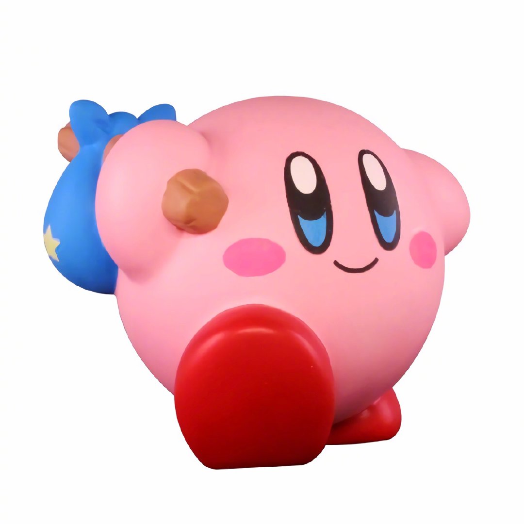 星之卡比白底微信头像