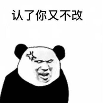 最新版认错聊天表情包