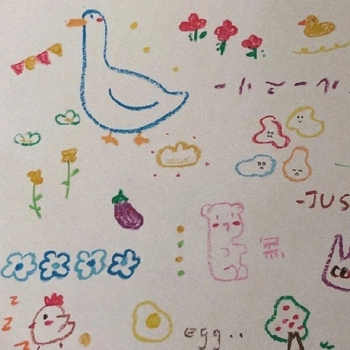 简约可爱的微信聊天背景图