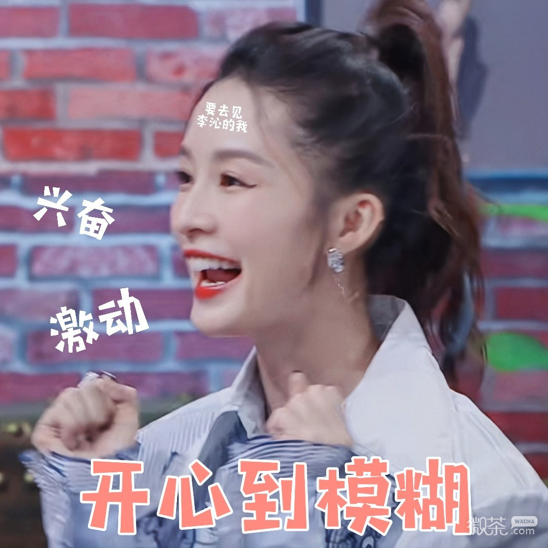 《机智的恋爱》李沁可爱微信表情包