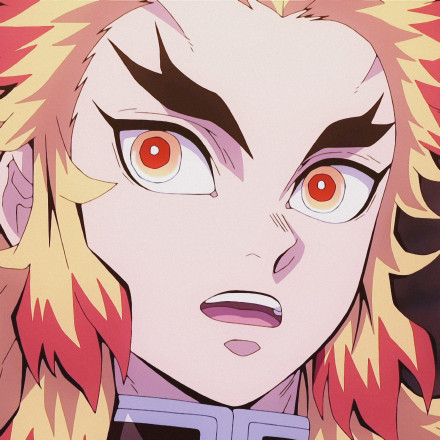 《鬼灭之刃-无限列车篇》炎柱炼狱杏寿郎微信头像