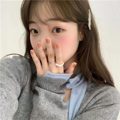 可爱气质高冷女头ins风女头