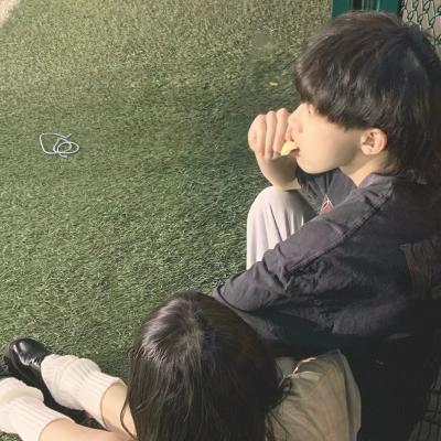 好看的真人情侣头像