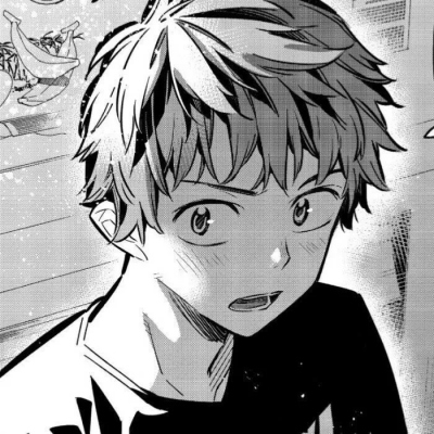 伤感丧系的黑白动漫男生头像