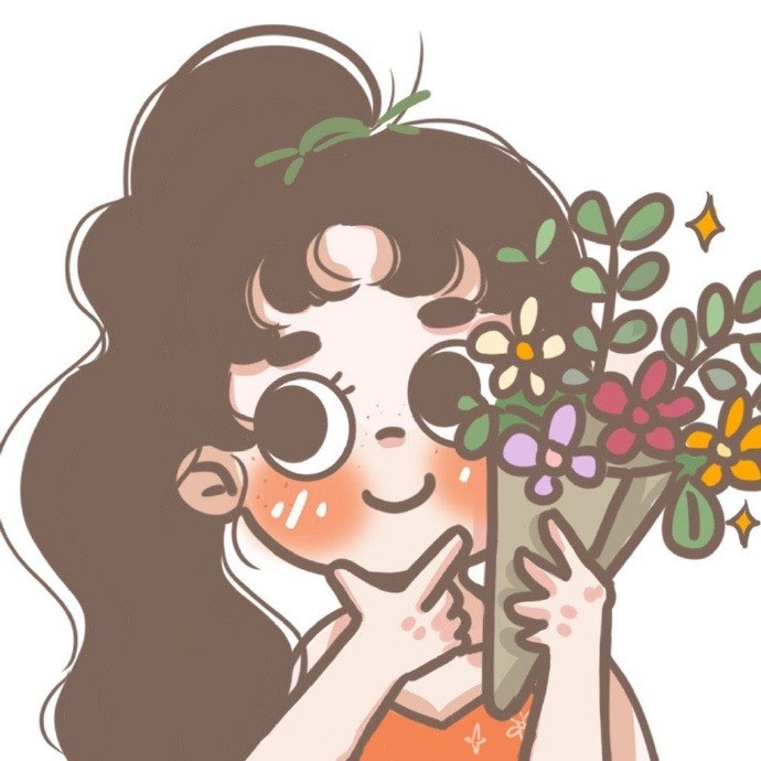 Q版可爱手绘微信头像