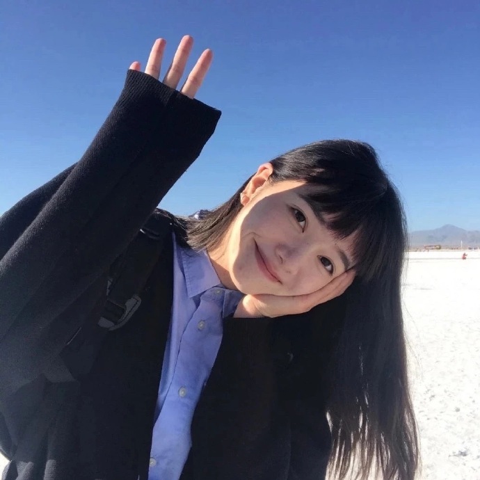 天真烂漫女孩微信头像