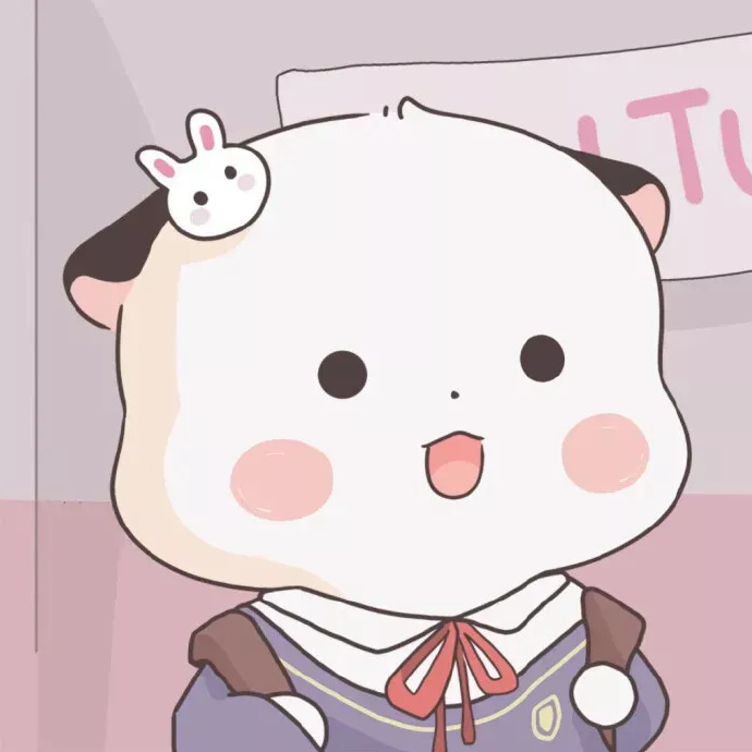 二次元卡通情侣微信头像