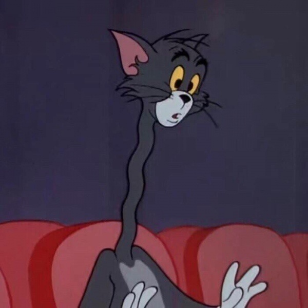 猫和老鼠卡通情侣微信头像