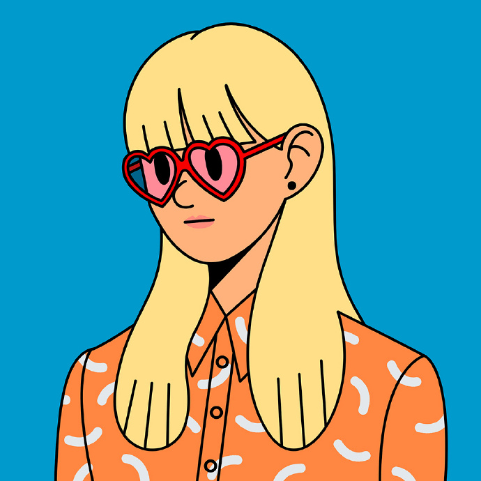 一组非常潮流的微信头像