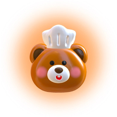 比较独特可爱的动物立体微信头像