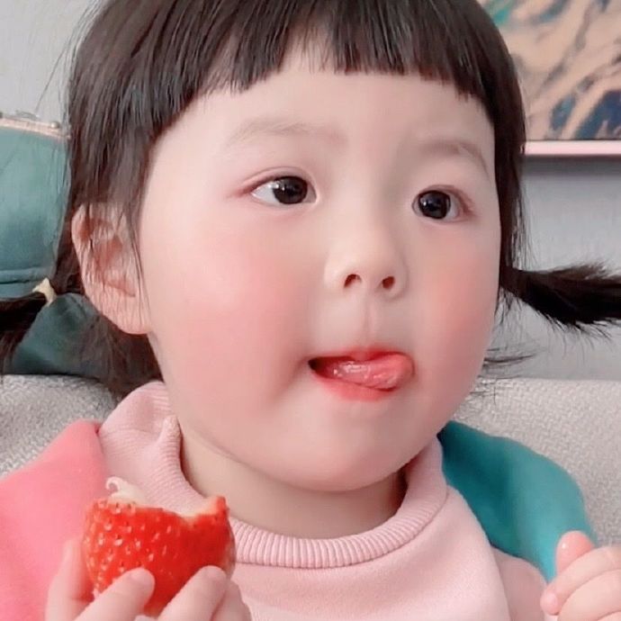 人类幼崽呆萌可爱微信头像