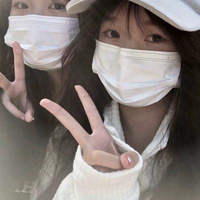 ins风高级质感闺蜜头像