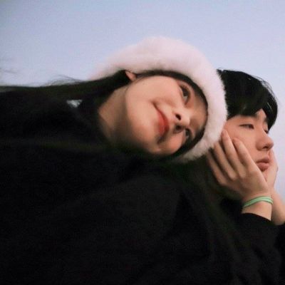 复古风高颜值情侣头像