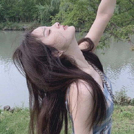 日系女友感的女孩微信头像