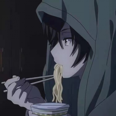 动漫二次元男生丧系抖音头像