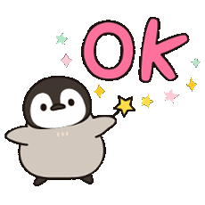 超可爱的企鹅动态微信表情包