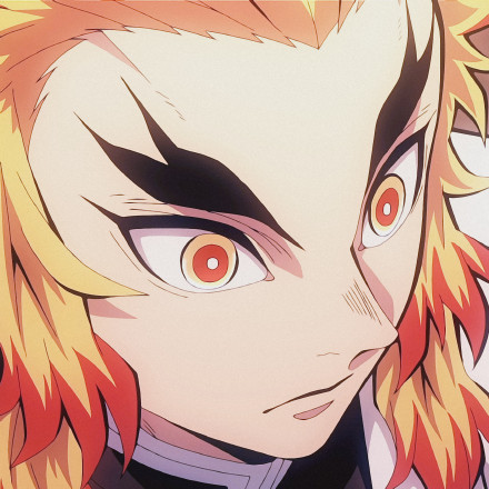 《鬼灭之刃-无限列车篇》炎柱炼狱杏寿郎微信头像