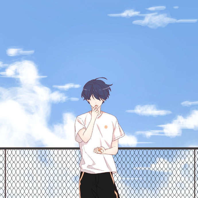 二次元帅气动漫男生微信头像