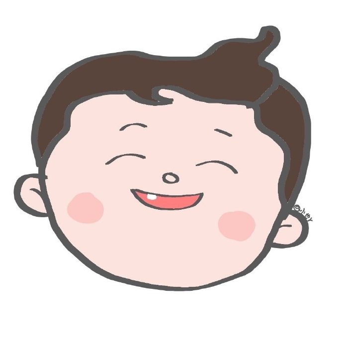 动画片大耳朵图图手绘微信头像