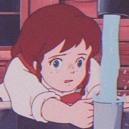 《爱少女波丽安娜物语》小安娜微信头像