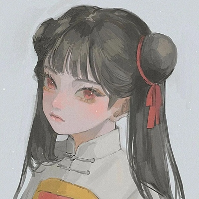 唯美二次元温柔女孩微信头像